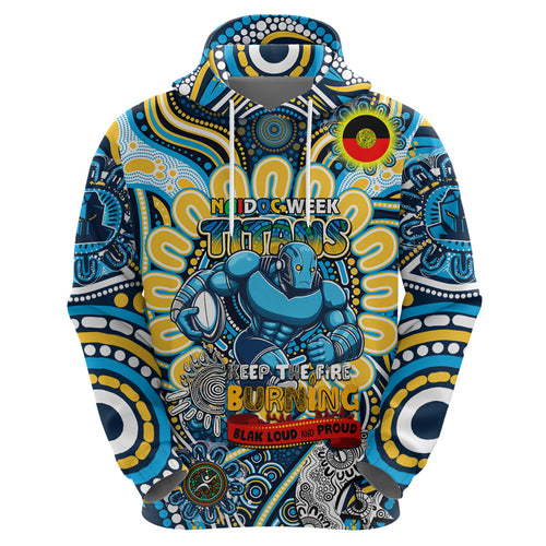Custom NAIDOC Week 2024 Titans Hoodie Mascot Rugby