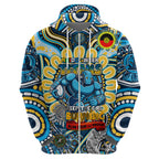 Custom NAIDOC Week 2024 Titans Hoodie Mascot Rugby