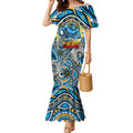 Custom NAIDOC Week 2024 Titans Mermaid Dress Mascot Rugby