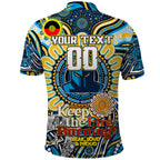 Custom NAIDOC Week 2024 Titans Polo Shirt Mascot Rugby