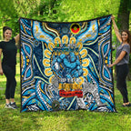 NAIDOC Week 2024 Titans Quilt Mascot Rugby