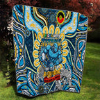 NAIDOC Week 2024 Titans Quilt Mascot Rugby