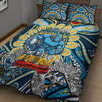 NAIDOC Week 2024 Titans Quilt Bed Set Mascot Rugby