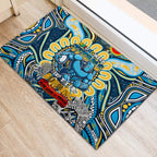 NAIDOC Week 2024 Titans Rubber Doormat Mascot Rugby