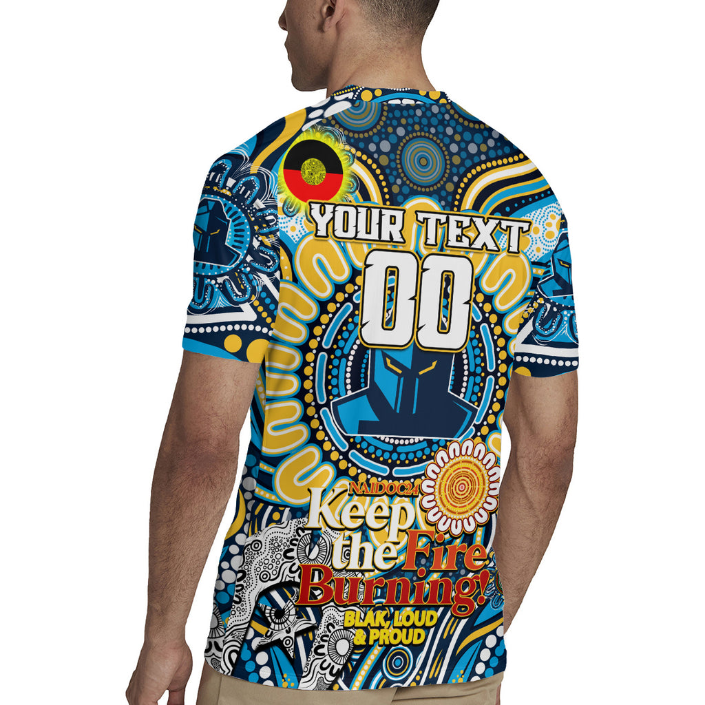 Custom NAIDOC Week 2024 Titans Rugby Jersey Mascot Rugby