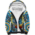 Custom NAIDOC Week 2024 Titans Sherpa Hoodie Mascot Rugby
