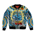 Custom NAIDOC Week 2024 Titans Sleeve Zip Bomber Jacket Mascot Rugby