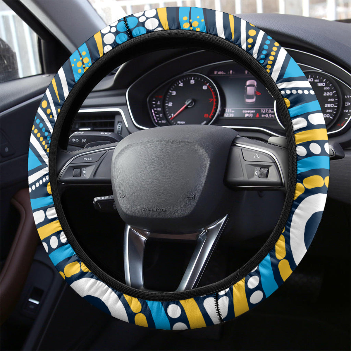 NAIDOC Week 2024 Titans Steering Wheel Cover Mascot Rugby