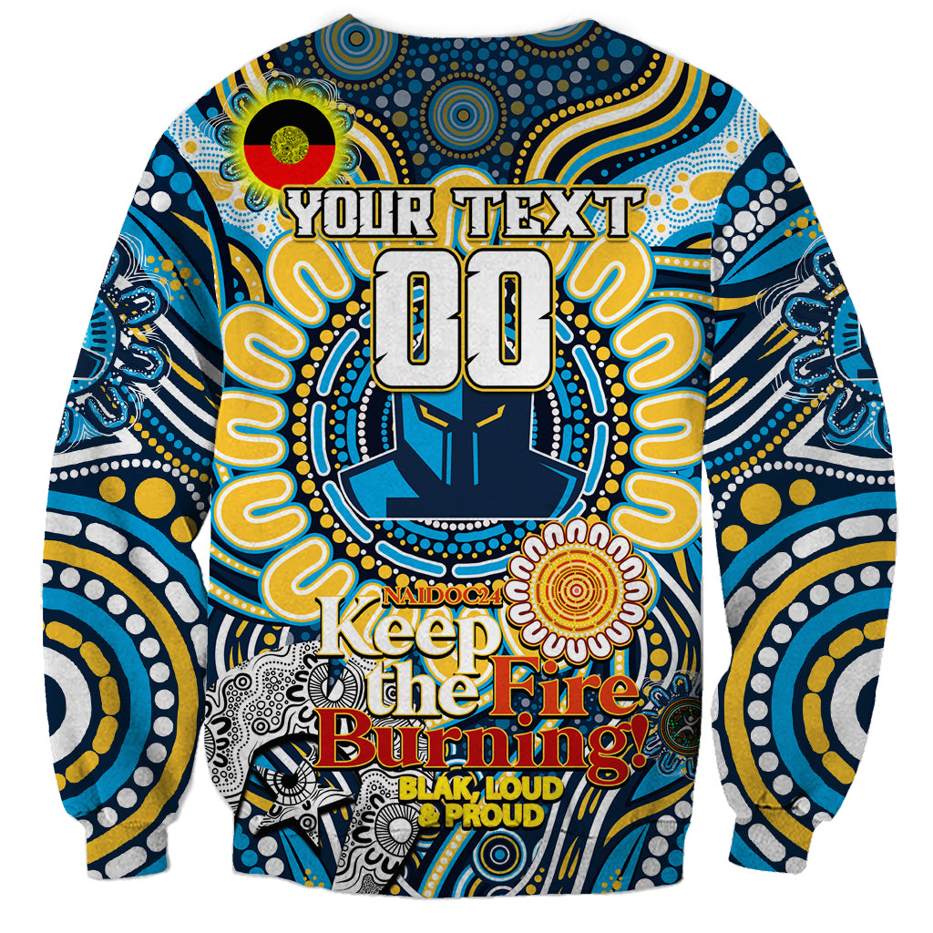 Custom NAIDOC Week 2024 Titans Sweatshirt Mascot Rugby