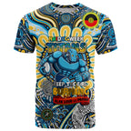 Custom NAIDOC Week 2024 Titans T Shirt Mascot Rugby