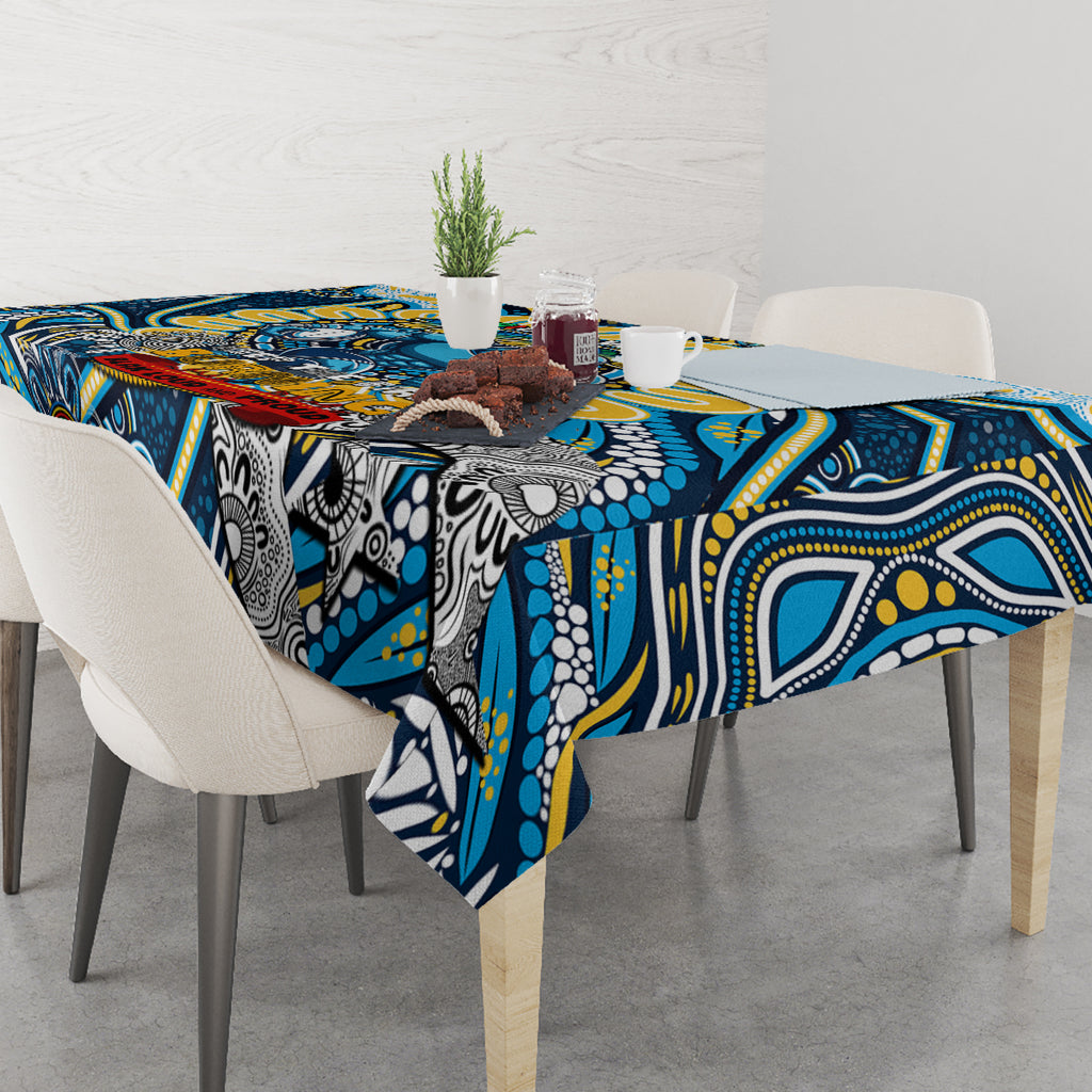 NAIDOC Week 2024 Titans Tablecloth Mascot Rugby
