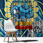 NAIDOC Week 2024 Titans Window Curtain Mascot Rugby