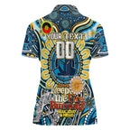 Custom NAIDOC Week 2024 Titans Women Polo Shirt Mascot Rugby
