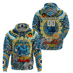 Custom NAIDOC Week 2024 Titans Zip Hoodie Mascot Rugby