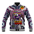 Custom NAIDOC Week 2024 Eagles Baseball Jacket Mascot Rugby