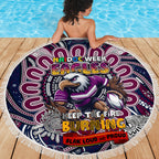 NAIDOC Week 2024 Eagles Beach Blanket Mascot Rugby