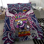 NAIDOC Week 2024 Eagles Bedding Set Mascot Rugby