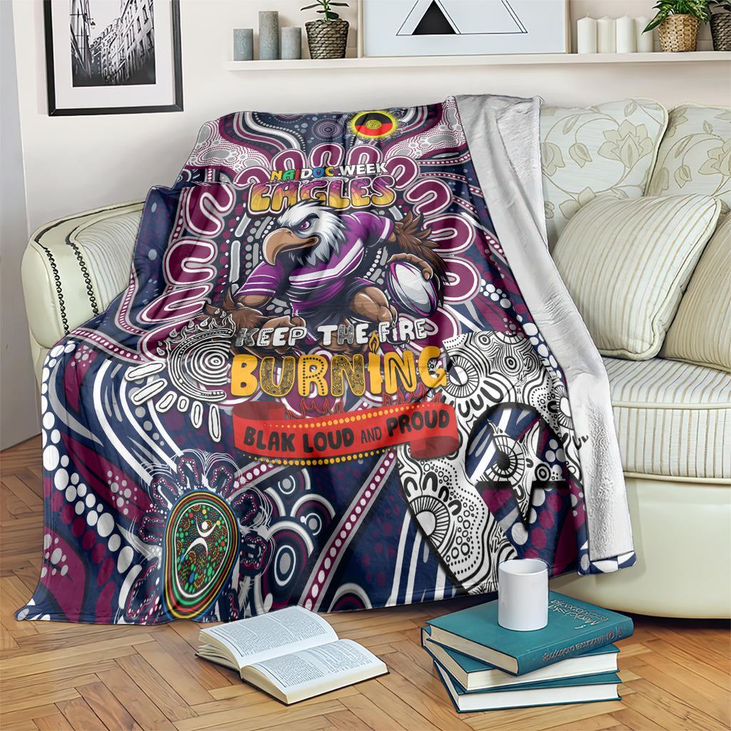 NAIDOC Week 2024 Eagles Blanket Mascot Rugby