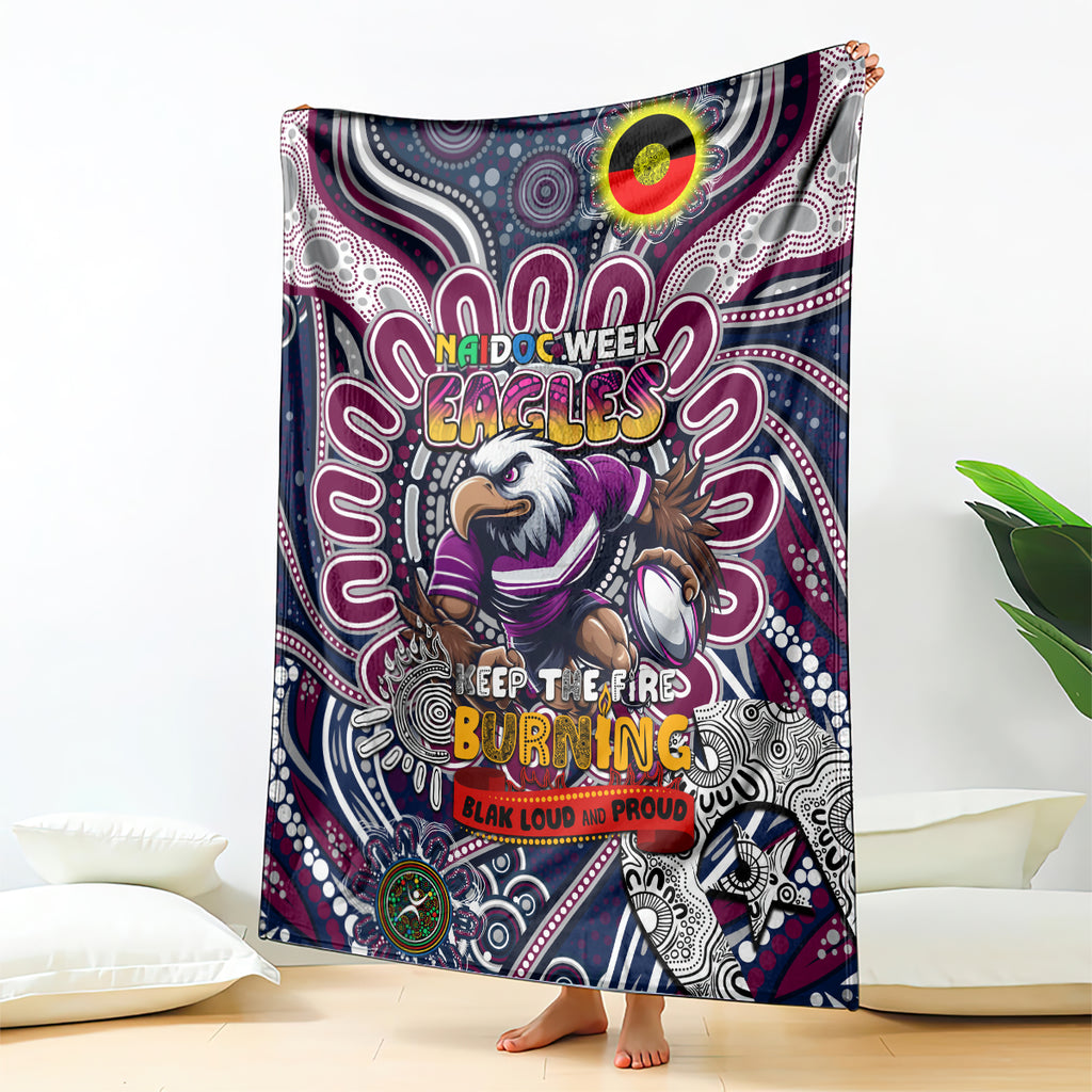 NAIDOC Week 2024 Eagles Blanket Mascot Rugby