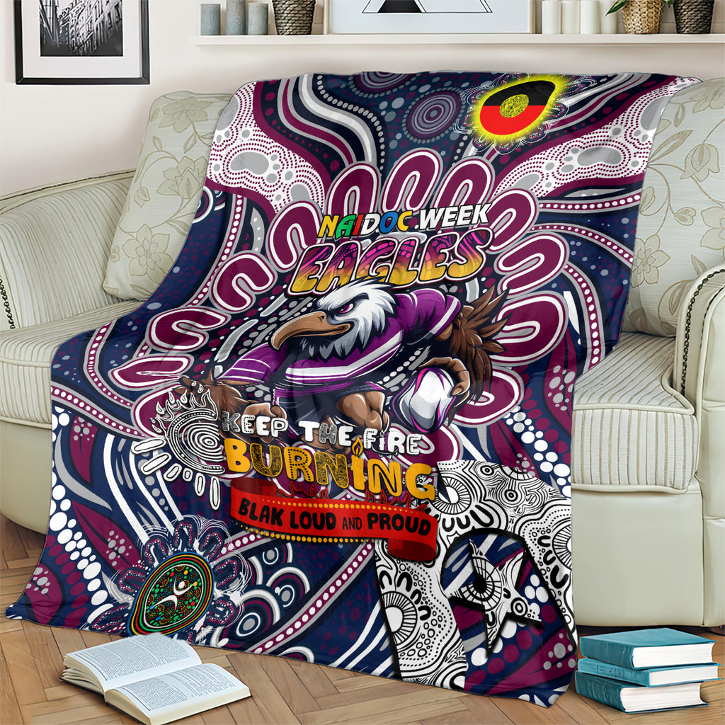 NAIDOC Week 2024 Eagles Blanket Mascot Rugby