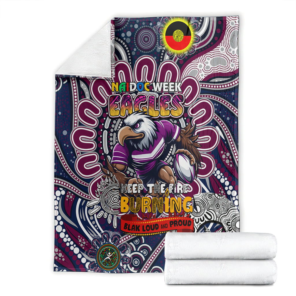 NAIDOC Week 2024 Eagles Blanket Mascot Rugby