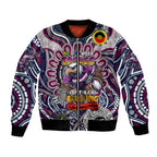 Custom NAIDOC Week 2024 Eagles Bomber Jacket Mascot Rugby