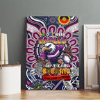 NAIDOC Week 2024 Eagles Canvas Wall Art Mascot Rugby