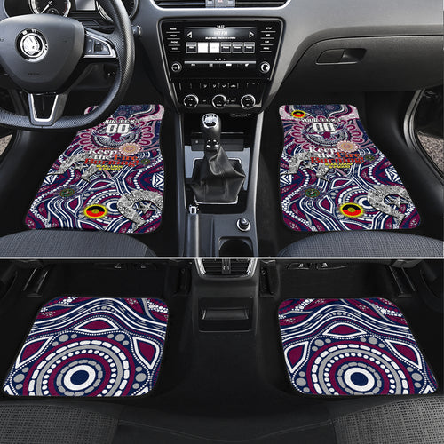 NAIDOC Week 2024 Eagles Car Mats Mascot Rugby
