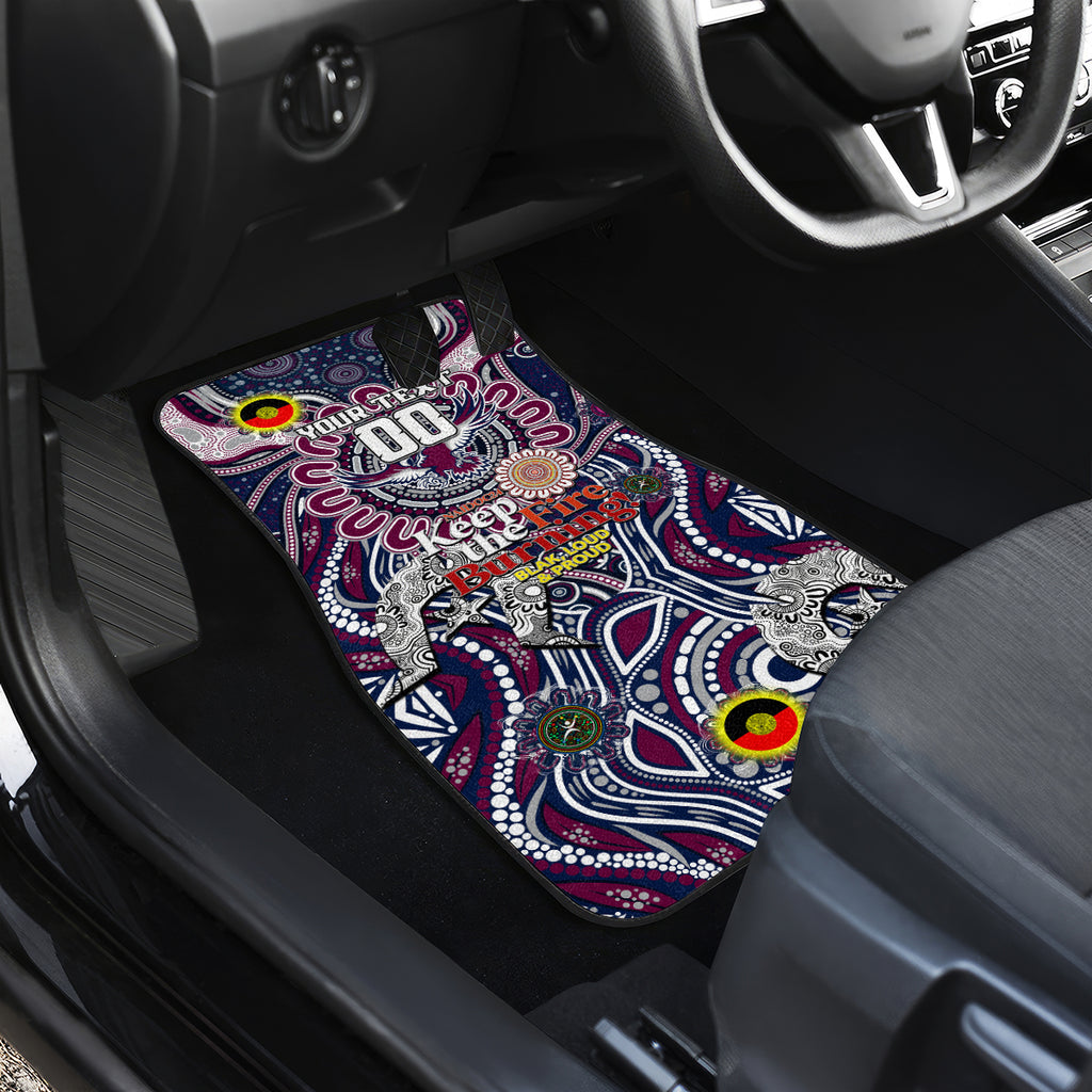NAIDOC Week 2024 Eagles Car Mats Mascot Rugby