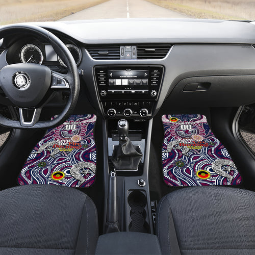 NAIDOC Week 2024 Eagles Car Mats Mascot Rugby