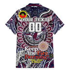 Custom NAIDOC Week 2024 Eagles Family Matching Mermaid Dress and Hawaiian Shirt Mascot Rugby
