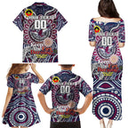 Custom NAIDOC Week 2024 Eagles Family Matching Puletasi and Hawaiian Shirt Mascot Rugby