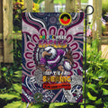 NAIDOC Week 2024 Eagles Garden Flag Mascot Rugby