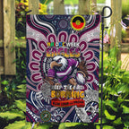NAIDOC Week 2024 Eagles Garden Flag Mascot Rugby