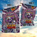 NAIDOC Week 2024 Eagles Garden Flag Mascot Rugby
