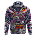 Custom NAIDOC Week 2024 Eagles Hoodie Mascot Rugby