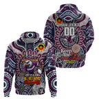 Custom NAIDOC Week 2024 Eagles Hoodie Mascot Rugby