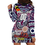 Custom NAIDOC Week 2024 Eagles Hoodie Dress Mascot Rugby