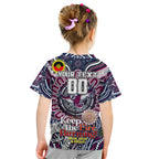 Custom NAIDOC Week 2024 Eagles Kid T Shirt Mascot Rugby