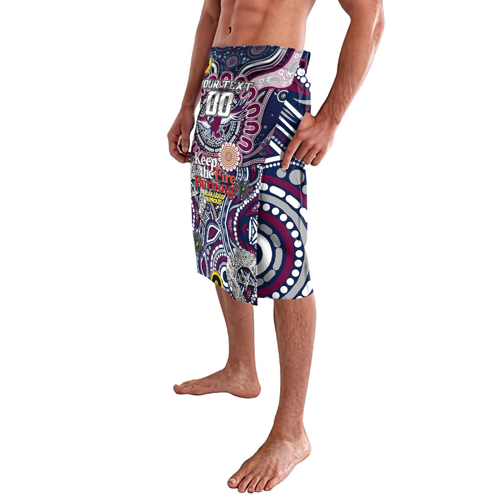 Custom NAIDOC Week 2024 Eagles Lavalava Mascot Rugby
