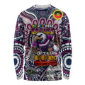 Custom NAIDOC Week 2024 Eagles Long Sleeve Shirt Mascot Rugby