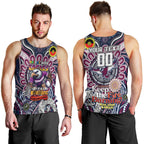 Custom NAIDOC Week 2024 Eagles Men Tank Top Mascot Rugby
