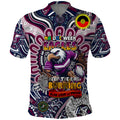 Custom NAIDOC Week 2024 Eagles Polo Shirt Mascot Rugby