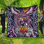 NAIDOC Week 2024 Eagles Quilt Mascot Rugby