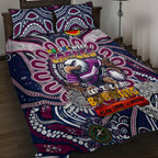 NAIDOC Week 2024 Eagles Quilt Bed Set Mascot Rugby