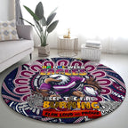 NAIDOC Week 2024 Eagles Round Carpet Mascot Rugby