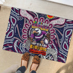 NAIDOC Week 2024 Eagles Rubber Doormat Mascot Rugby