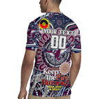 Custom NAIDOC Week 2024 Eagles Rugby Jersey Mascot Rugby