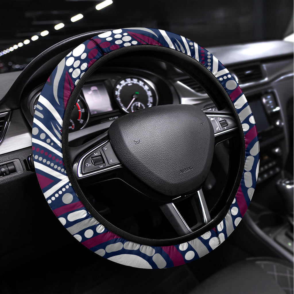 NAIDOC Week 2024 Eagles Steering Wheel Cover Mascot Rugby