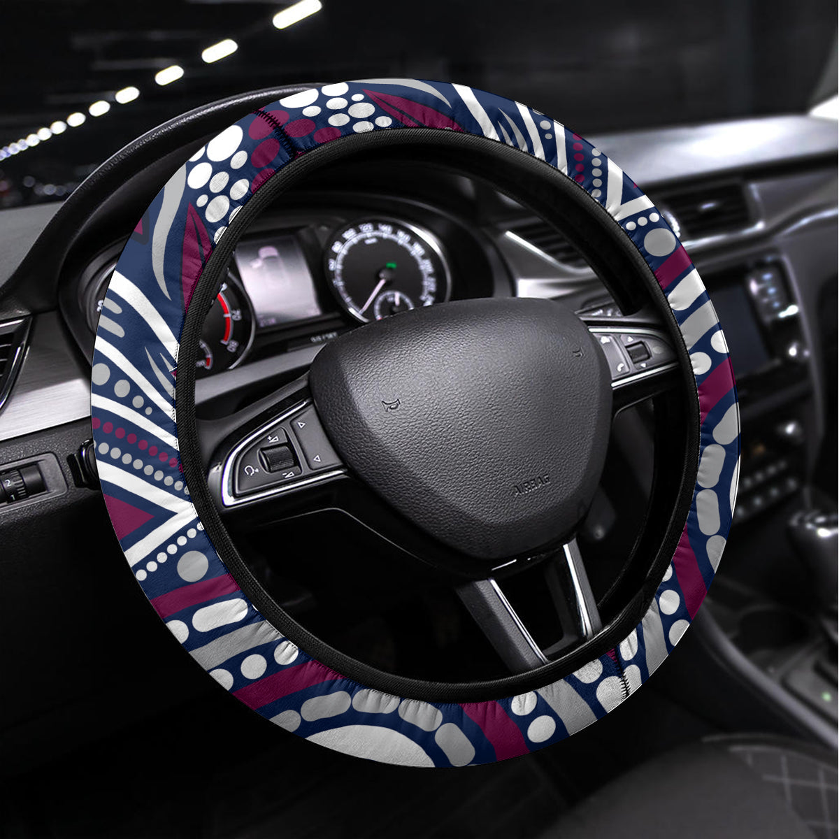 NAIDOC Week 2024 Eagles Steering Wheel Cover Mascot Rugby
